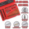UYECOVE 53 Pcs Spiral Screw Extractor Bolt Extractor Set, 6542/4341