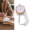 Curved Head Thickness Gauge Dial Lockable 0 to 30mm Range