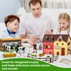 Tcvents Farm Toys Playset, Farm Tractor Animal Toys for Kids