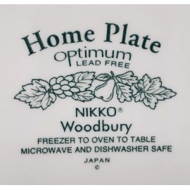 Nikko Ceramics Home Plate WOODBURY WHITE Dinner Plate Never Used BRAND NEW