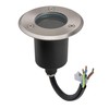 ENERGMiX LED floor spotlight, recessed floor light, stainless steel with