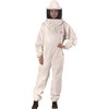 Bees & Co U75 Natural Cotton Beekeeper Suit with Square