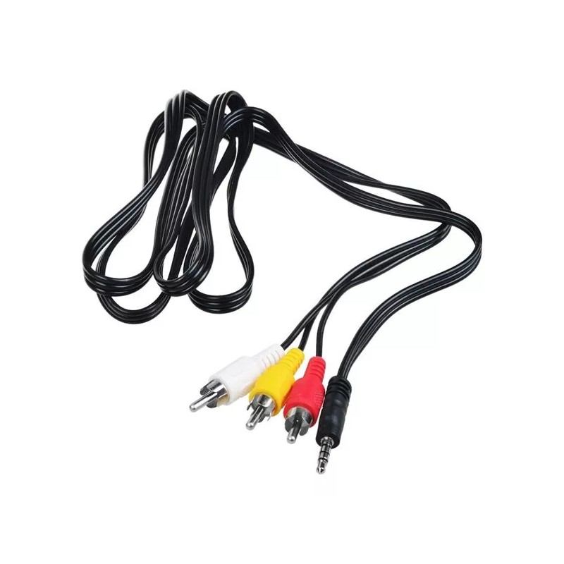 Unbranded 3RCA Male to 3.5mm Male Cable 3ft Adapter Audio