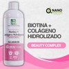 Biotina Colágeno Hidrolizado Suplemento Líquido Alta Absorción Piel Cabello Uñas