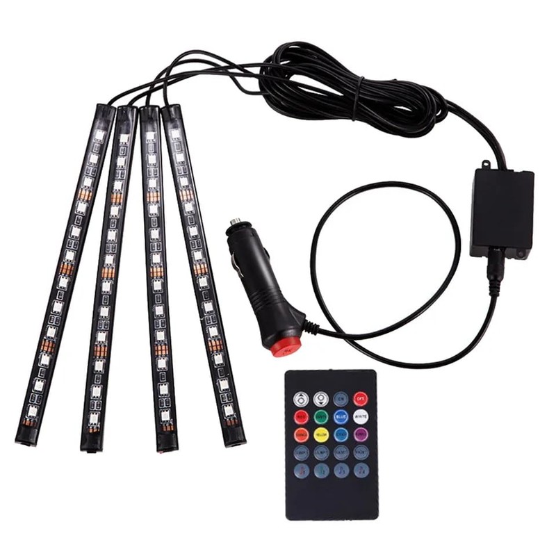 Car Passion Kit Led Interni Auto RGB Illuminazione Luce Ambiente