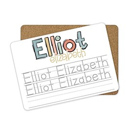 Educational Name Tracing Boards, I can write my name, Dry Erase Board, Letter Tracing Board, Montessori, Name Tracing, Letter Tracing