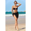 2 pezzi Pareo Donna Spiaggia - Bikini Rock, telo mare