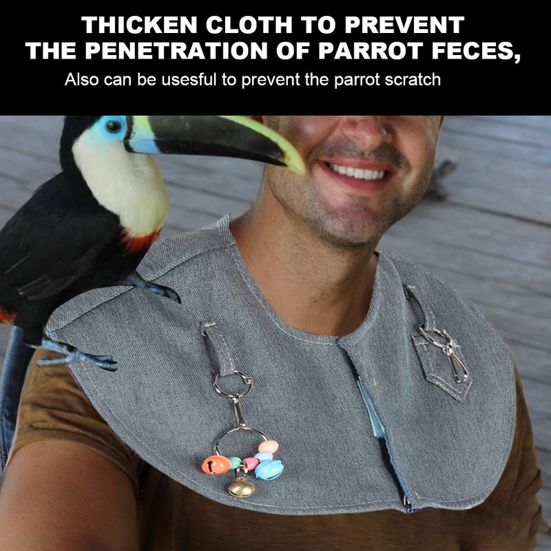 Parrot Shoulder Protector Stand Anti-scratch Anklet Pet Shoulder Pad Parrot
