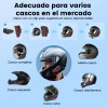 Gearelec Dk02 Audífonos Para Casco De Motos 2800mAh Bluetooth5.2 Impermeables