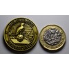 The Commemorative Coin Company MEMENTO MORI/VIVERE Antique Gold REMINDER COIN