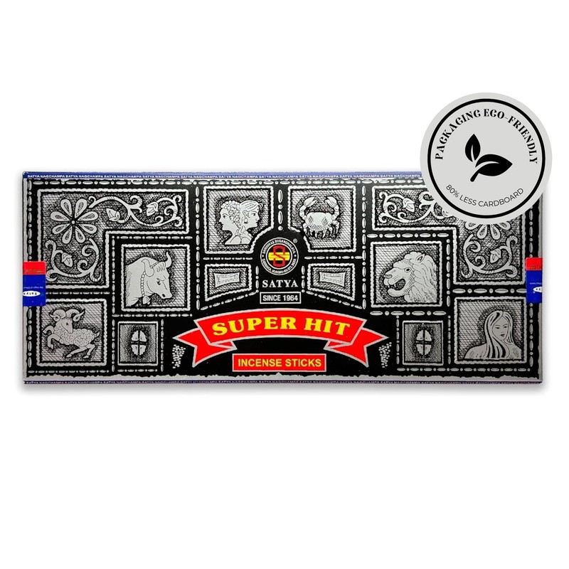 Satya Super Hit Incense Sticks 100g - Aromatherapy - Meditation