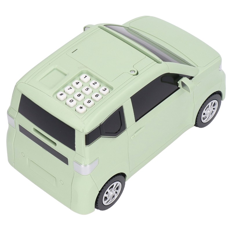 Electronic Car Money Bank Simulation Model Car Automatic Rolling Fingerprint