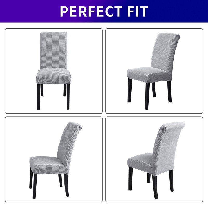 Howhic Stretch Chair Covers for Dining Room Set of 2,