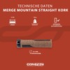 CONTEC Merge Mountain Straight 140mm D3 Tri-Component Cork Ergonomic MTB