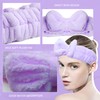 Spa Headband for Washing Face, Terry Cloth Facial Puffy Makeup