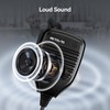 Retevis Walkie Talkies Speaker Mic Shoulder Speaker, 2 Pin, for