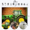LYLYCTY 7x5ft Tractor Background Car Theme Photography Background Brick Wall