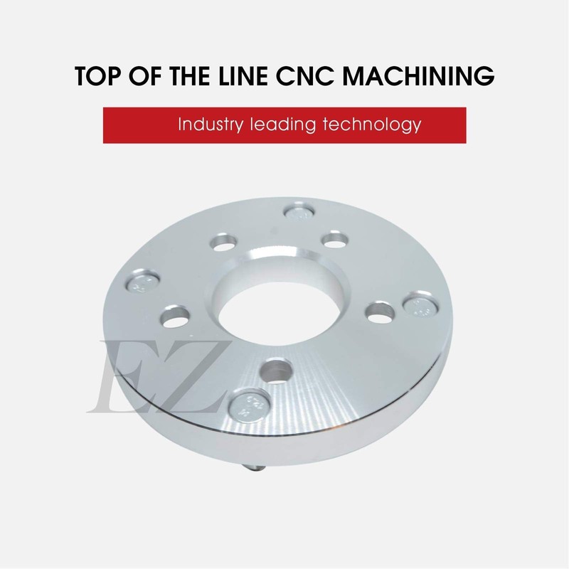 EZAccessory 2 Wheel Adapters 5x4.5 to 4x156 Thickness 1 Inch