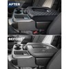 ISSYAUTO Center Console Cover Compatible with 2019-2024 Silverado Sierra Jump