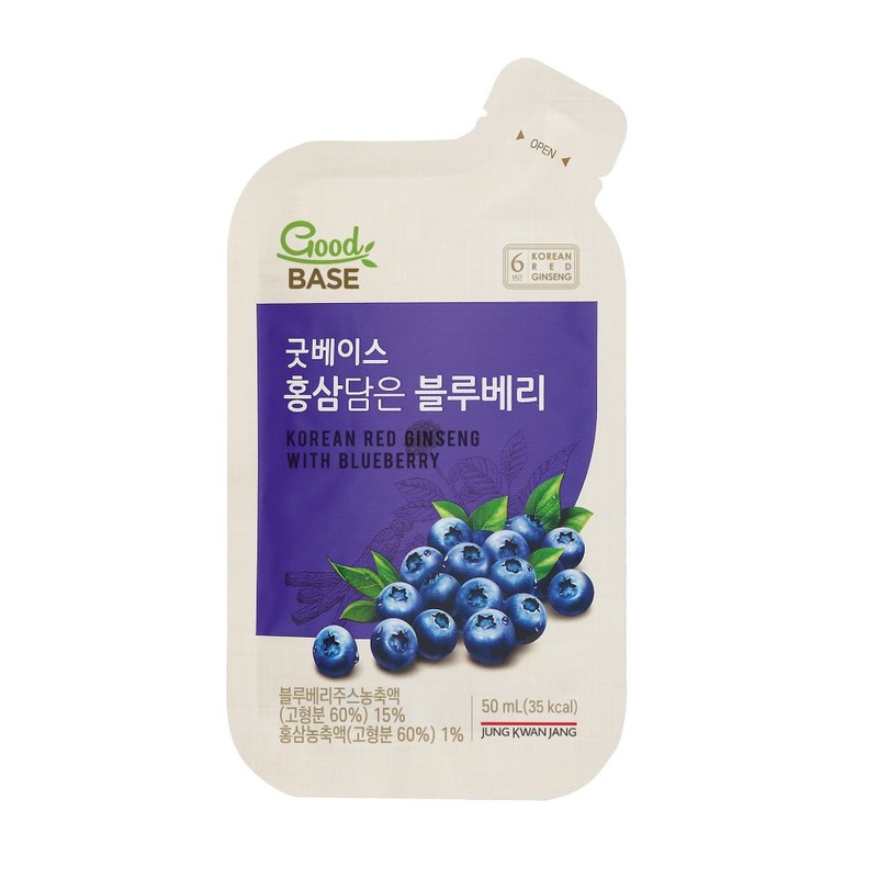 Jeonggwanjang CheongKwanJang Good Base Red Ginseng Blueberry 50ml 30 packets