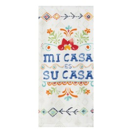 Fiesta Kitchen Towels Mi Casa ES Su Casa Viva La Vida Set of 2 Absorbent Cotton by Kay Dee Designs
