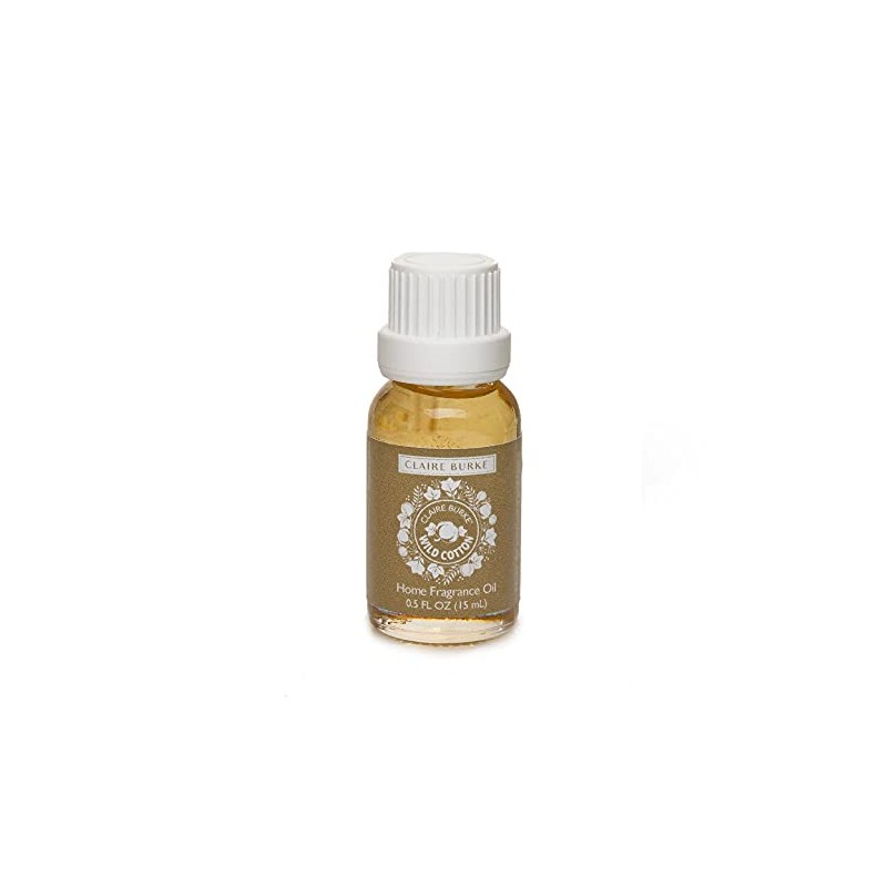 Claire Burke Wild Cotton Home Fragrance Oil 0.5 oz, 1