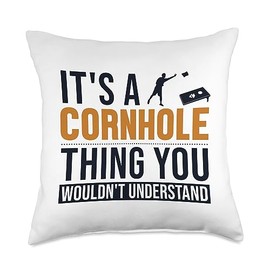 Set Cornhole Bags Game Bards Accessories Kit Gifts Thing Game Boards Bean Bag Cornhole Throw Pillow, 18x18, Multicolor