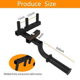 KSWLOR Deck Straightening Tool, Adjustable Deck Tool, Deck Board Bending Tool, Heavy Duty Deck Straightening Tool to Tighten up The Gaps, Universal Fit for Wood Deck