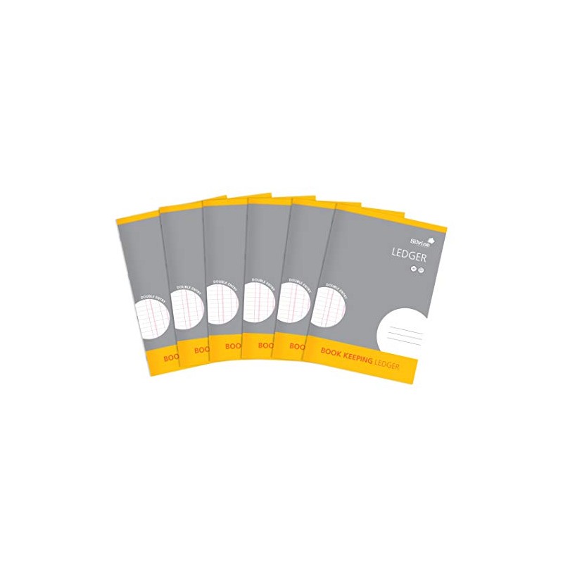 Silvine A4 Book Keeping Ledger, 32 Pages Printed 'Double Entry'
