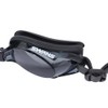 Swans TK-SWRV-008N BK Swimming Goggles, Fitness Goggles, Cushioned, BK (Black/FF/Men's)