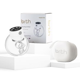 Birth Freestyle Hands-Free Single Electric Breast Pump | Wearable, Portable and Discreet Pump with Storage Bag, 2 Modes & 9 Suction Levels, 24 mm Flange to Boost Your Milk Supply! (1 Unit)