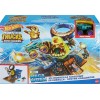 Hot Wheels Monster Trucks Arena Smashers Mega Wrex Versus Crushzilla