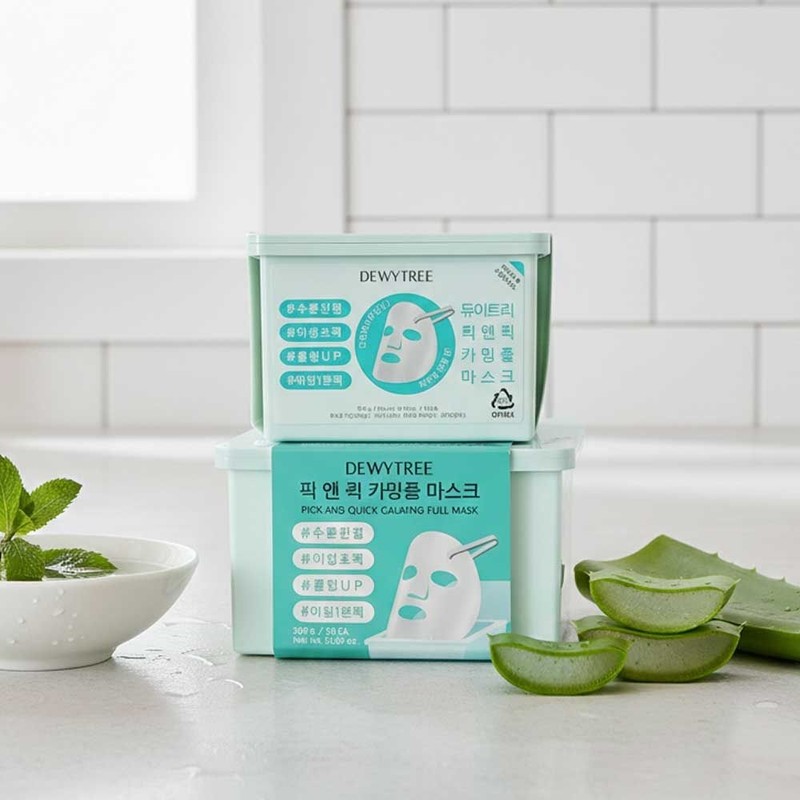 Deweytree 1 pack per day Calming Full Pick&Quick Mask Pack
