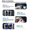 DIAMOOKY 4PCS Upgraded Window Switch Button Cover Compatible with Jeep