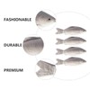 TOYANDONA 4 Pieces Simulated Fish Fish Fish Plastic Fish Toy