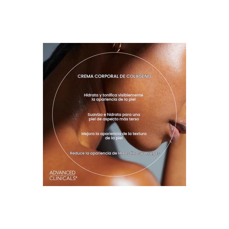 ADVANCED CLINICALS 2 PACK SET - CREMA CORPORAL COLAGENO RESCATE