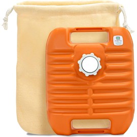 Miyake Chemical TP-0430 Poly Hot Water Bottle W with Bag, Orange