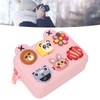 Kids Single Shoulder Camera Bag DIY Cartoon Decors Shock Absorbing