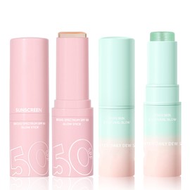 Sunscreen Stick & Cooling Moisturizing Multi Balm Stick, Protect Skin, Waterproof