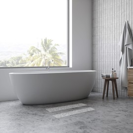 RESFATAN Clear Anti Slip Friction Grip Tape 6”x30 8-Pack Pre-Cut Non-Slip Stair Indoor, Soft for Floor,Outdoor,Children,Pets