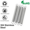 GUNGY Tension Springs with Hooks Stainless Steel Tension Spring 45
