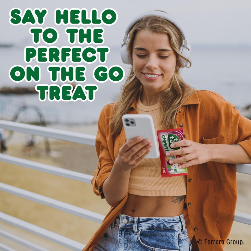 Tic Tac Chewy Fruit Adventure Candy, Bulk 12 Pack, Fruit