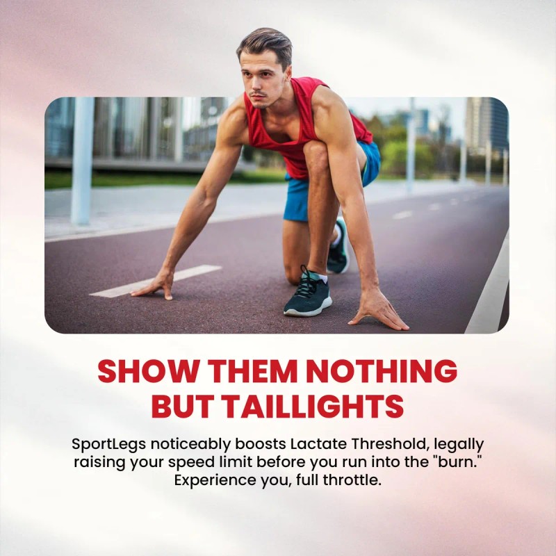 Sportlegs Fast Fitness Boost - Suplemento De cido Lctico P