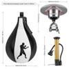 Benelabel Boxing Speed Bag Kit - Premium Leather Bag with
