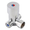 G1/2 Hot and Cold Water Mixing Valve,Temperature Control Mixer for