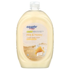 Equate Liquid Hand Soap, 50 fl oz- (Choose Your Scent) - Milk and Honey