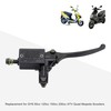 GOOFIT 7/8" Right Hydraulic Brake Master Cylinder Lever Replacement for