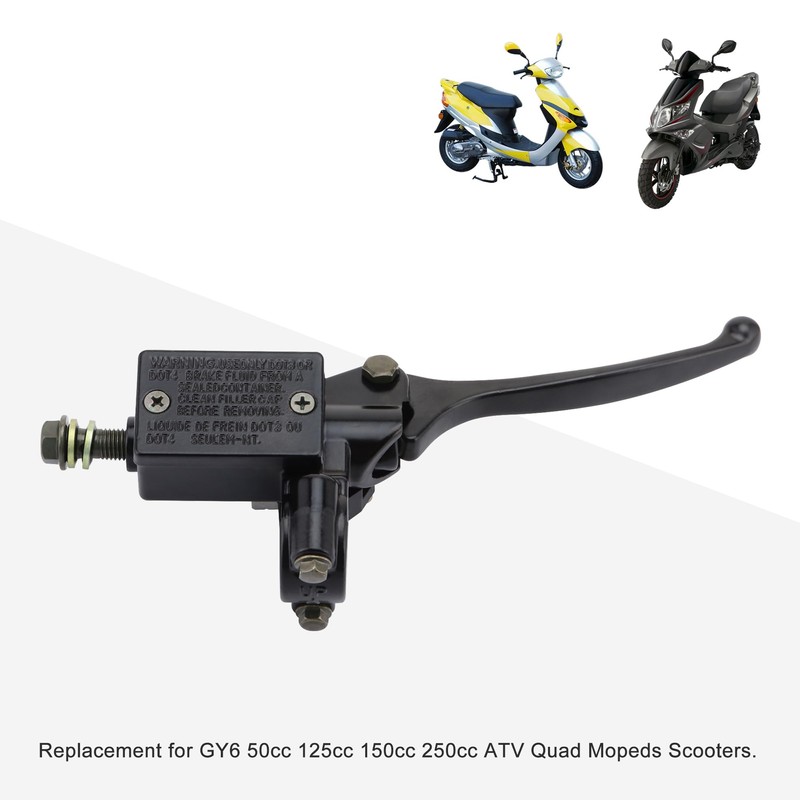 GOOFIT 7/8" Right Hydraulic Brake Master Cylinder Lever Replacement for