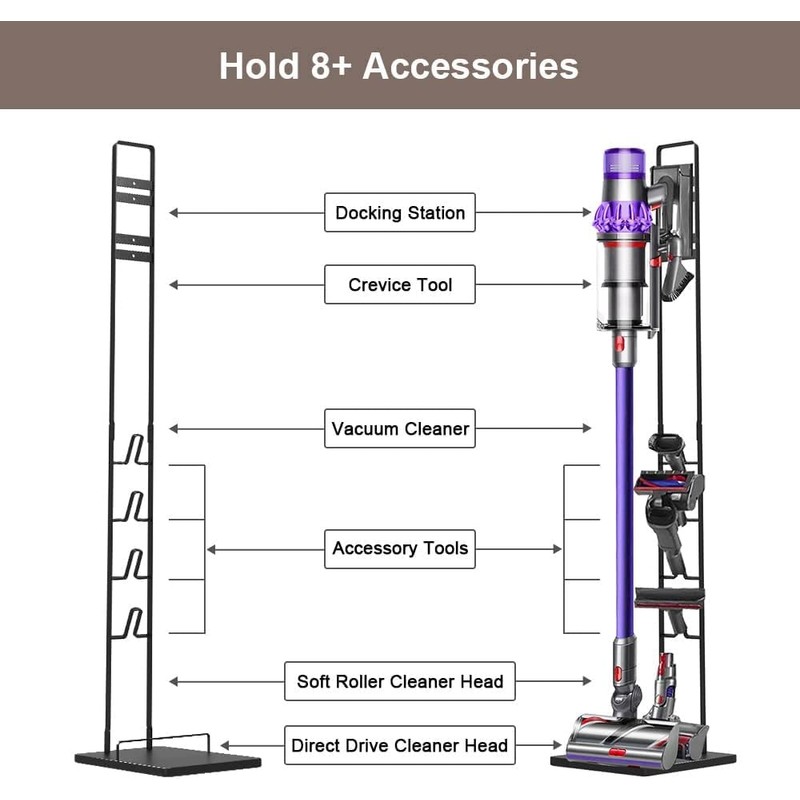 Foho Vacuum Stand for Dyson V11 V10 V8 V7 V6,Stable