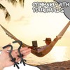 Gisafai 4 Packs Hammock Hooks Zinc Heavy Duty Replacement Hooks
